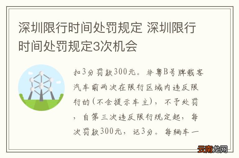 深圳限行處罰最新規(guī)定，細節(jié)解讀、影響分析及其執(zhí)行力度觀察