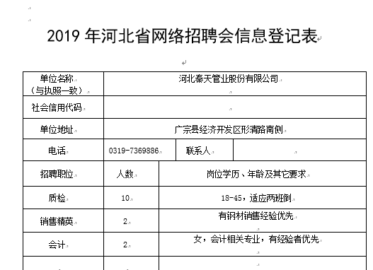 邢臺(tái)任縣最新招工信息及招工趨勢分析